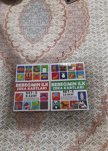 Bebeğimin İlk Zeka Kartları Set-3 12-24 Ay
