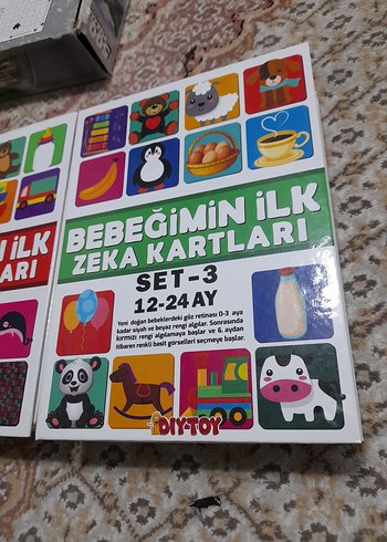 Beden Bebeğimin İlk Zeka Kartları Set-3 12-24 Ay