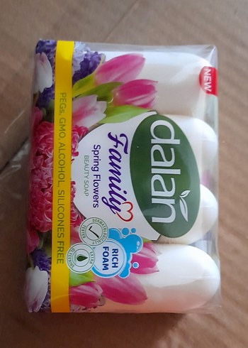Dalan Spring Flowers Aile Sabunu 4'lü