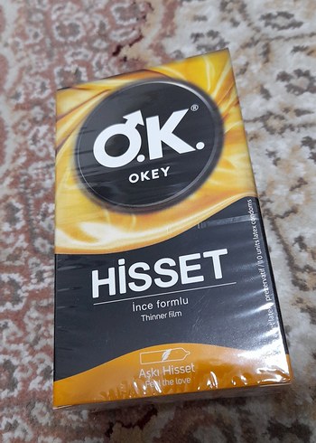 O.K. Hisset İnce Formlu Prezervatif