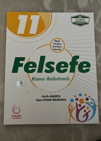 11. Sınıf Felsefe Konu Anlatımlı Kitap