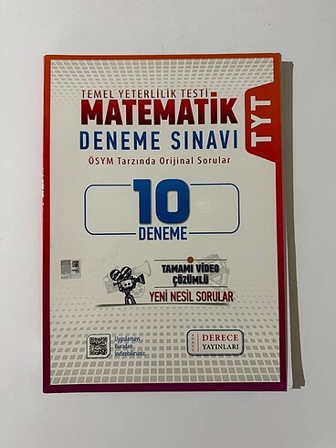 SONUÇ DERECE YAYINLARI TYT MATEMATİK DENEMELERİ
