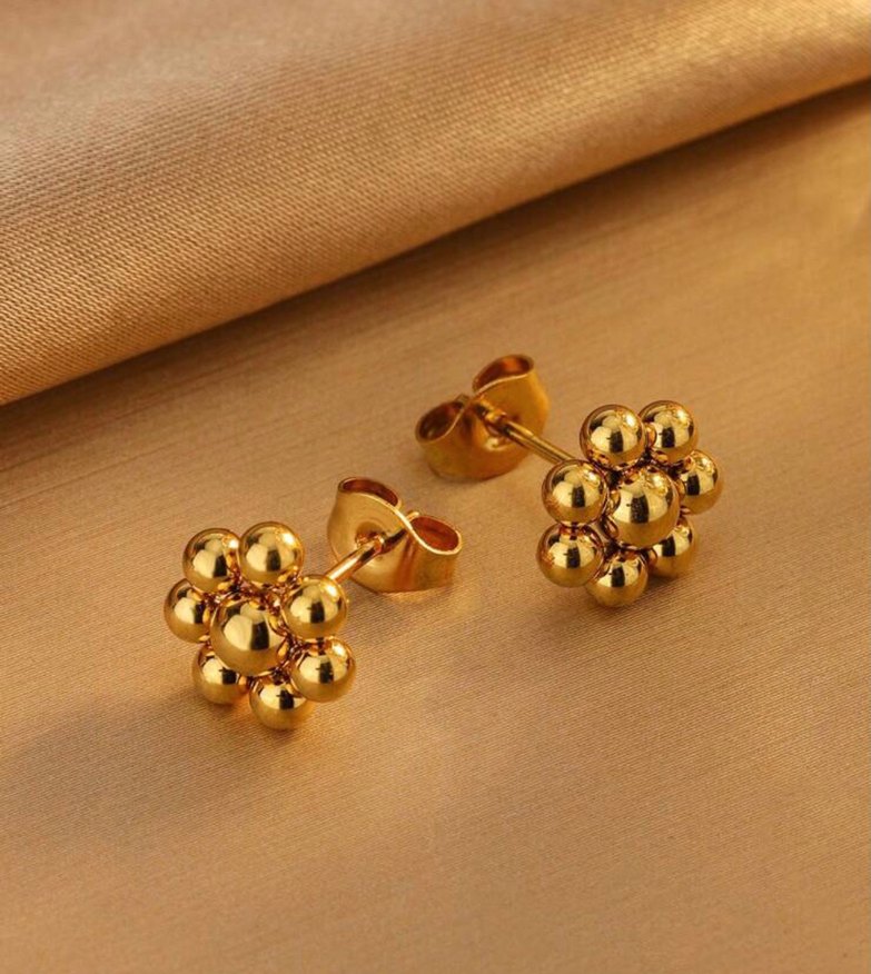 Paslanmaz çelik minimalist kolye küpe yüzük seti - Görsel 3