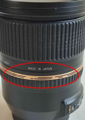 Canon/Tamron SP 24-70mm f/2.8 Di VC USD - Görsel 5