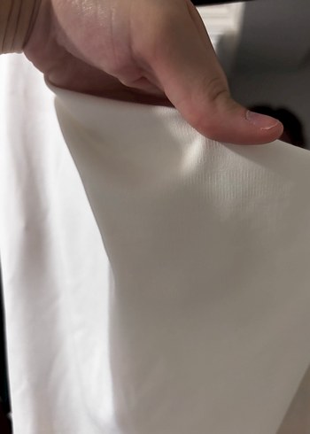 H&M Parlak Beyaz Askı