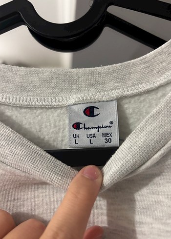 Converse Gri Baskılı Kadın Sweatshirt