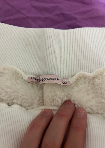 Koton Beyaz Kadın Mini Şort Yumuşak Kumaş