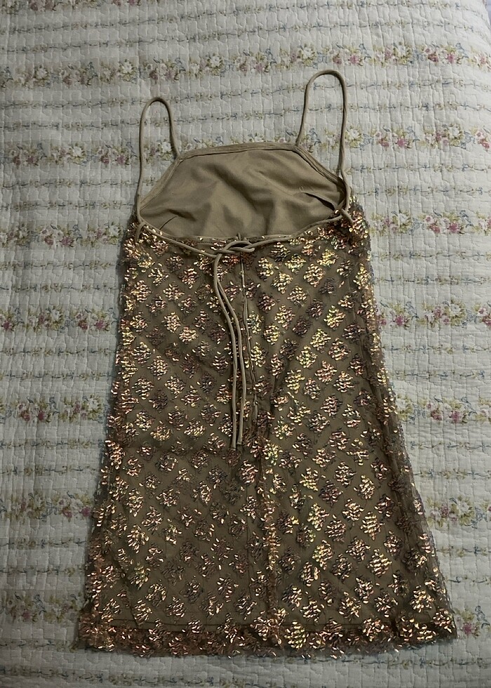 payetli mini abiye elbise
 - Görsel 4