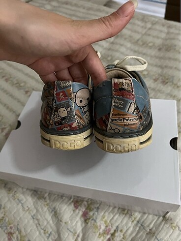 38 Beden DOGO-Kadın Vegan Deri Sneakers