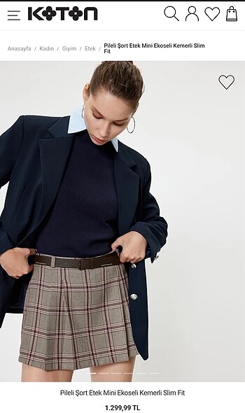 Şort etek - Görsel 5