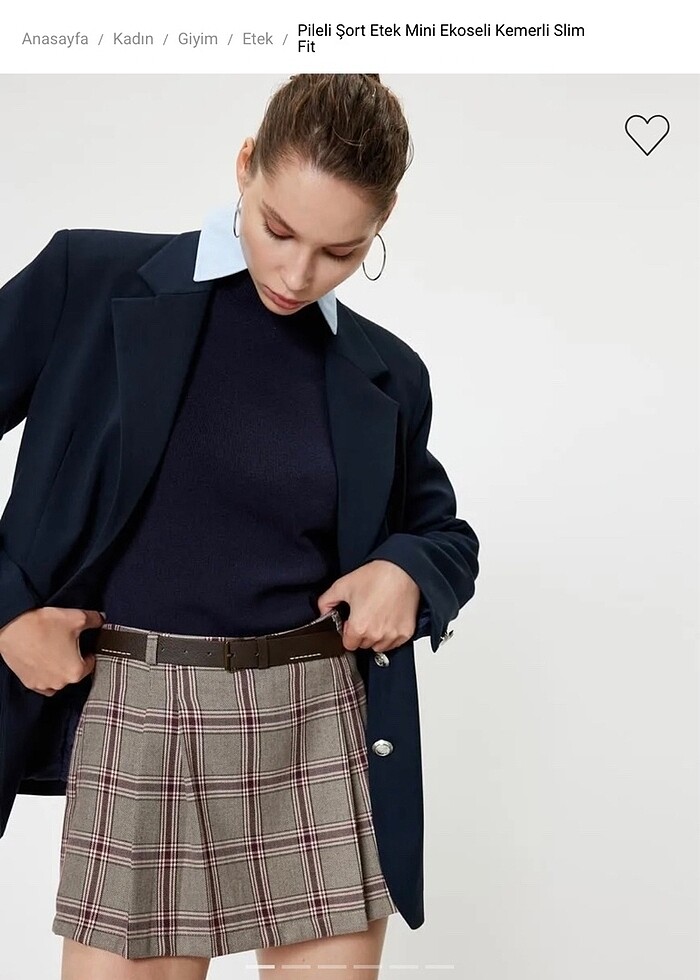 Şort etek - Görsel 5