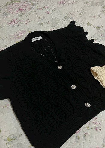 2li Bohem Örgü Hırka - Görsel 3