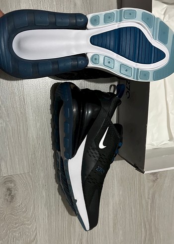 Nike Air Max 270 Mavi Siyah Erkek Spor Ayakkabı - Görsel 4