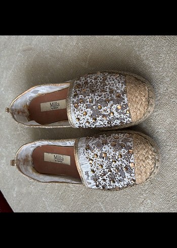 Diğer Dantel Detaylı Bohem Kadın Espadril