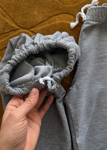 Gri Baskılı Kadın Eşofman Altı - Görsel 2