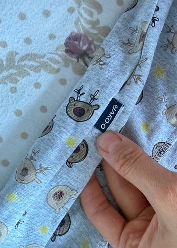 Uzun Kollu Gri Erkek Bebek Tulum - Görsel 5