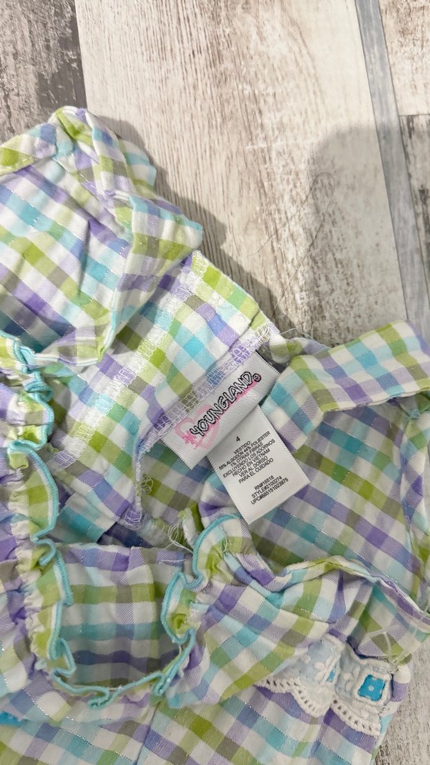 Nakışlı Çok Renkli Kız Çocuk Elbisesi - Görsel 2