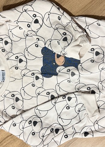 Bebek Erkek Baskılı Mavi Takım - Görsel 2