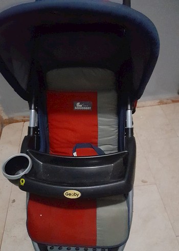 Kırmızı Bebek Arabası - Görsel 2