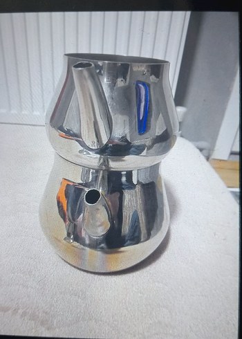 Büyük boy Çelik Çaydanlık - Görsel 5