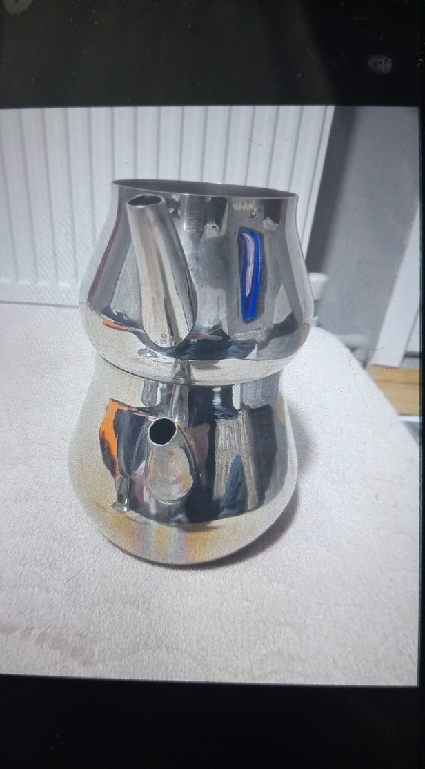 Büyük boy Çelik Çaydanlık - Görsel 5