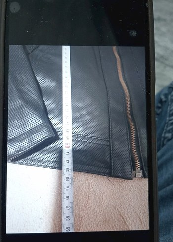 erkek  Deri mont - Görsel 3