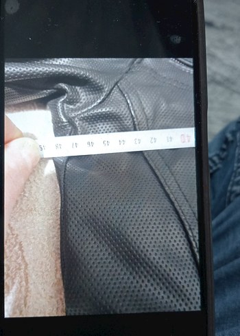 erkek  Deri mont - Görsel 4