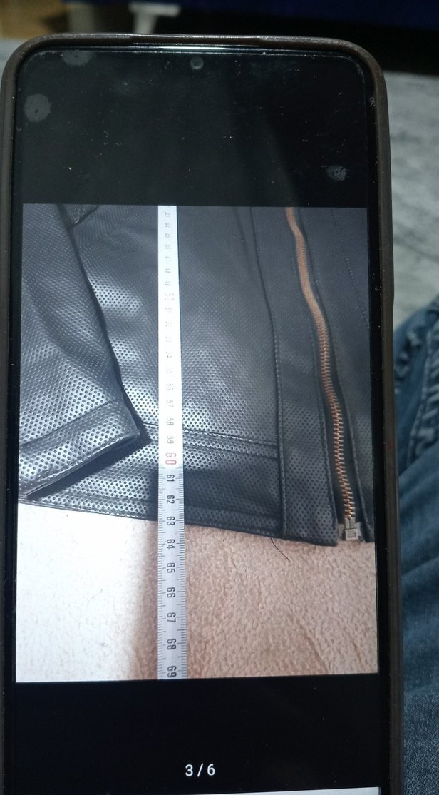 erkek  Deri mont - Görsel 3