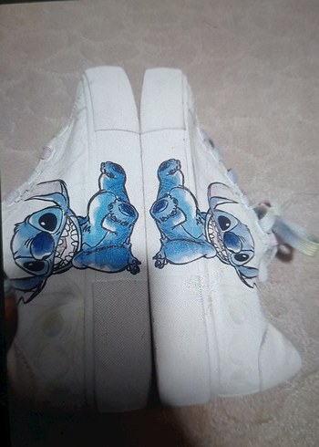 orjinal pull&bear marka sneaker ayakkabı - Görsel 5