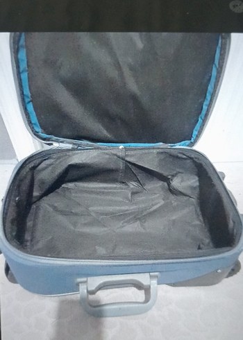 Kabin boy çekcekli tekerlekli valiz bavul - Görsel 2