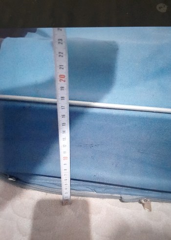 Kabin boy çekcekli tekerlekli valiz bavul - Görsel 3