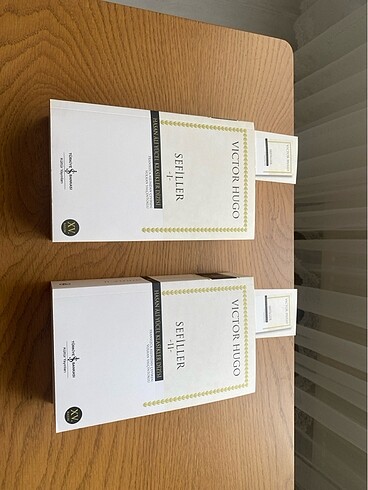 victor hugo-sefiller iki kitap