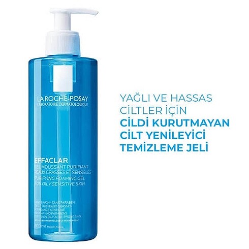 La Roche Posay La Roche Posay Effaclar Jel 400 ml