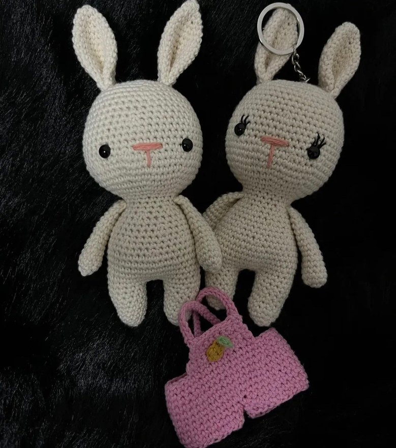 Amigurumi tavşanlar - Görsel 2