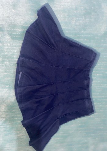 Lacivert Pilili  Etek - Görsel 2