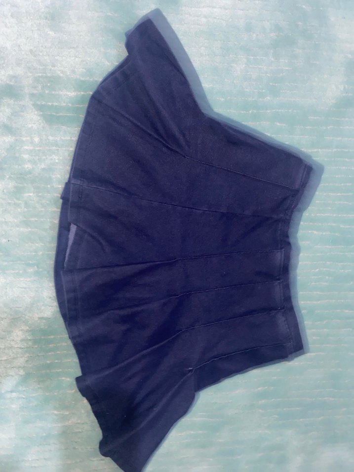 Lacivert Pilili  Etek - Görsel 2