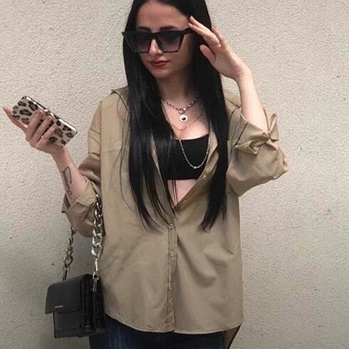 38 Beden Trendyol milla gömlek