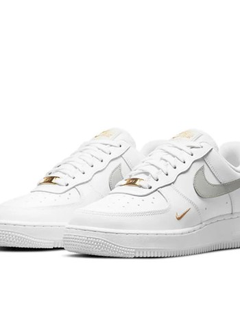 Nike Air Force 1 Low Essential White Grey Gold