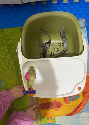 Pastel Yeşil Bebek Mama Sandalyesi