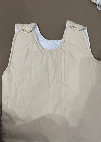 Keten Kumaş Bebek Uyku Tulumu - Görsel 4