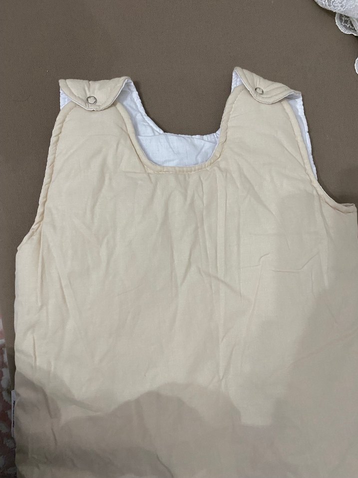 Keten Kumaş Bebek Uyku Tulumu - Görsel 4