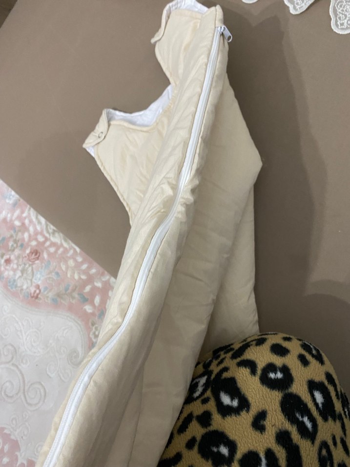 Keten Kumaş Bebek Uyku Tulumu - Görsel 3