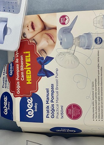 Beyaz Manuel Göğüs Pompası - Görsel 2