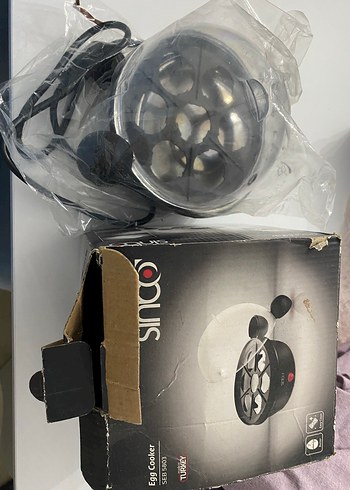 Siyah Sinbo yumurta Pişirme cihazı - Görsel 3