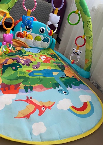 Renkli Bebek Oyun Halısı