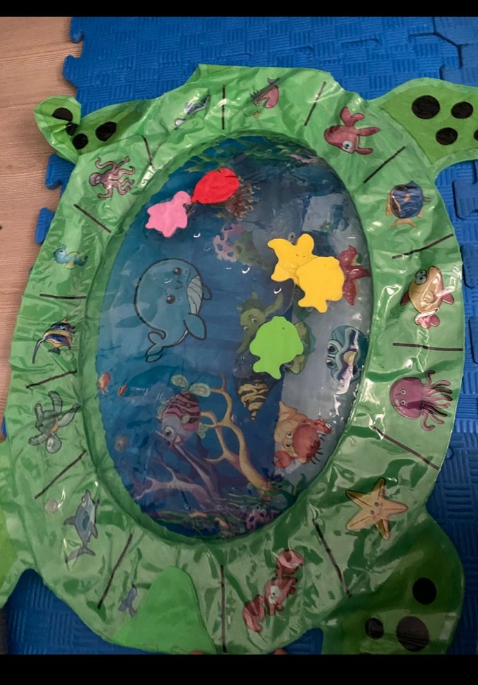 Renkli Plastik Bebek Oyun Matı - Görsel 2