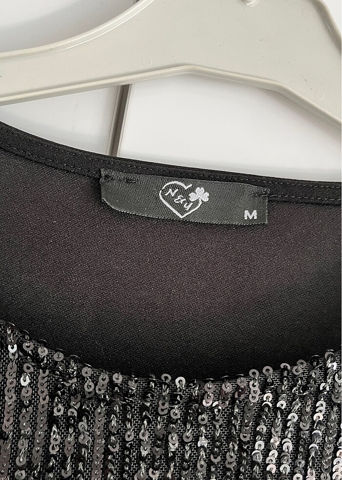 Siyah abiye elbise - Görsel 3