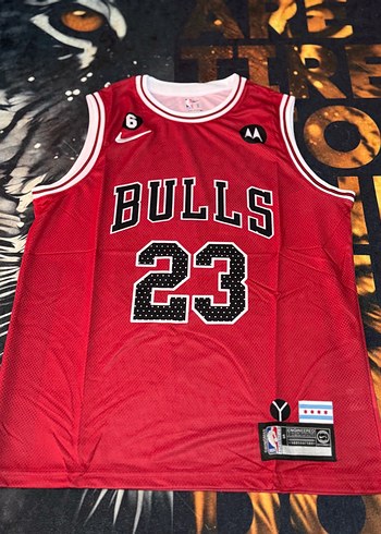 Kırmızı Bulls Basketbol Forması