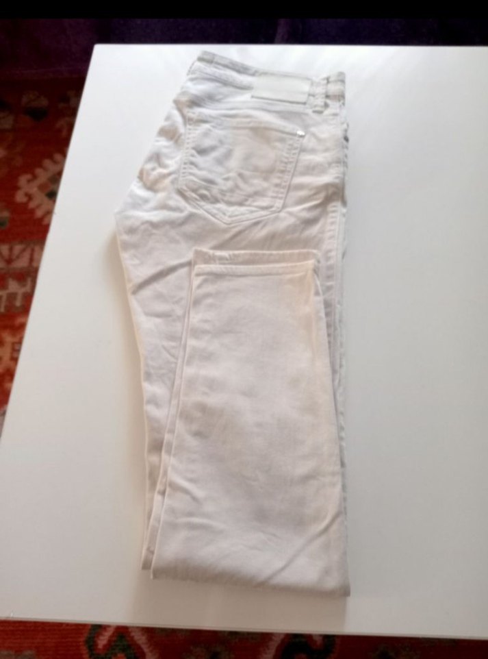 Ekru Mavi marka Erkek  Pantolon, Fermuarlı, Regular Fit - Görsel 3