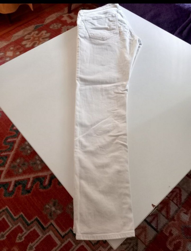 Ekru Mavi marka Erkek  Pantolon, Fermuarlı, Regular Fit - Görsel 2